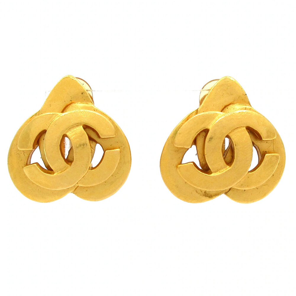 Chanel Gold Hardware Clip On Earrings #373940C79B